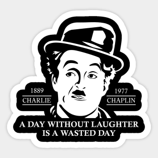 Joker | Charlie Chaplin Quote Sticker